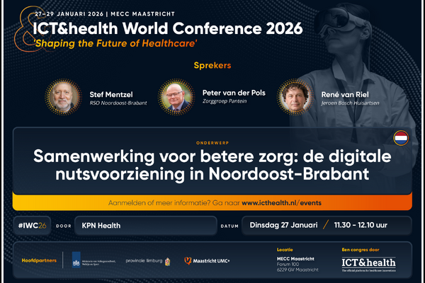 Inspiratie tijdens de ICT&Health World Conference 2026
